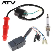 GENRICS Ignition Coil Spark Plug CDI Box For Polaris Scrambler 500 1997-2002