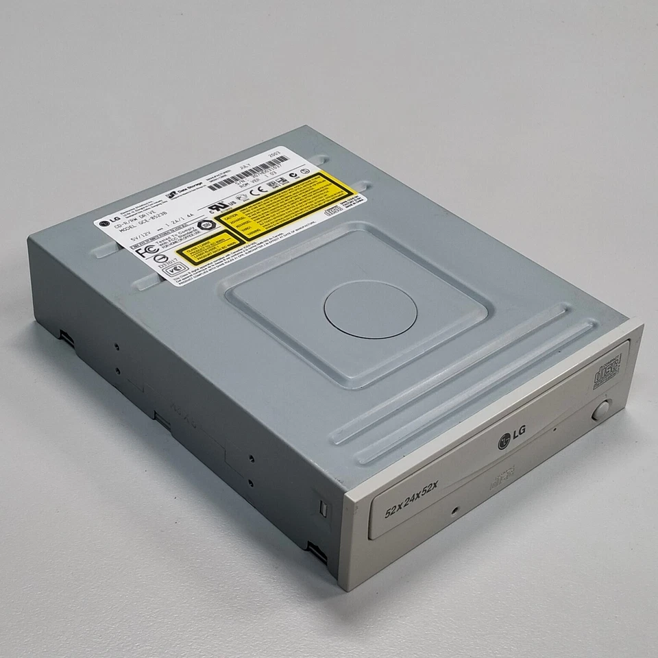 Hitachi LG GCE-8523B IDE CD-R/RW Optical Disk Drive Burner 52x24x52x F/W: 1.03 - Image 4 of 4