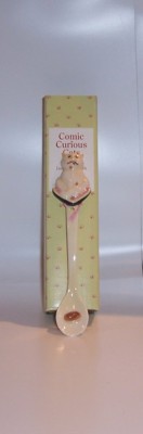 Border Fine Arts Comic Katzen Chocoholic Porzellan Löffel A2739