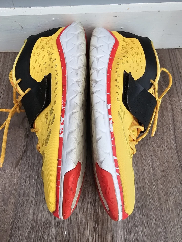 Nike Jordan Flight Flex Trainer 2 Goat Mens sz 11 Kick-screw 768911-803 Yellow — 第 3/4 张图片