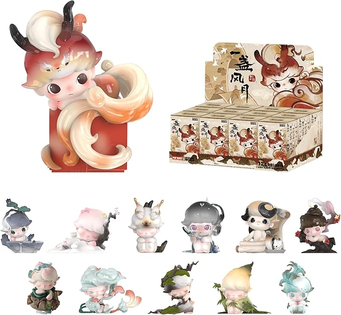 Authentic DIMOO Stories In The Cup Series Blind Box Figure CUTE