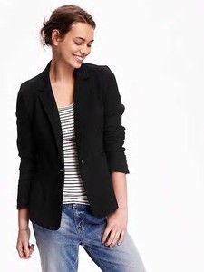 old navy black blazer