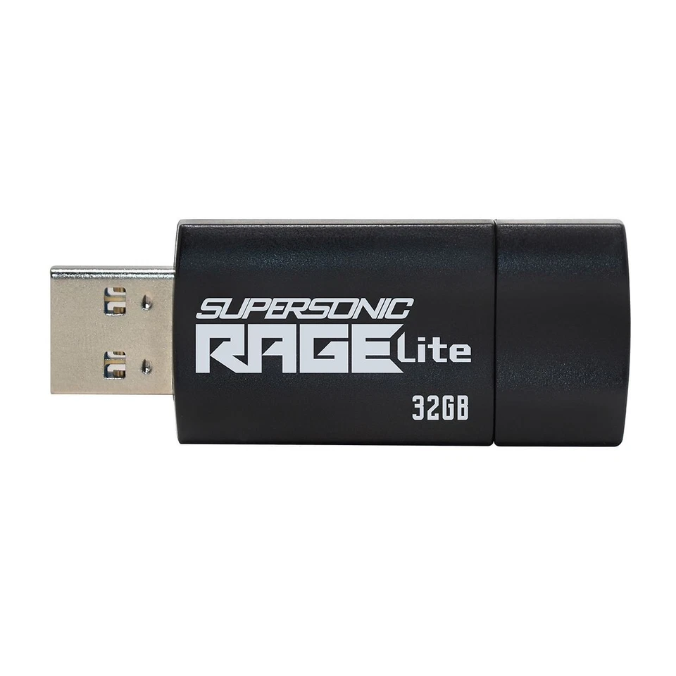 Patriot Rage 32GB USB 3.2 Flash Drive Retractable Thumb Drive Memory Stick 5PACK - Image 3 of 4