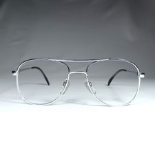 Eyeglasses, Aviator, oval, square, Platinum plated, luxury frames, New Old Stock