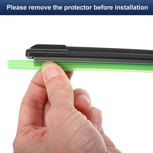 X AUTOHAUX 2pcs 26"+18" Silicone Front Windshield Wiper Blade for Kia Telluri... - Picture 7 of 7
