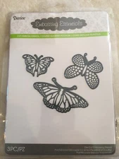 Darice Embossing Essentials Dies Cut Butterflies 2014-22 NEW