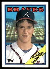 Tom Glavine 1988 Topps Atlanta Braves MLB READ FREE SHIPPING AutographDen