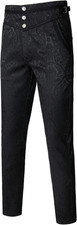 Mens Gothic Pants Cosplay Costume Trousers Steampunk Victorian Pants