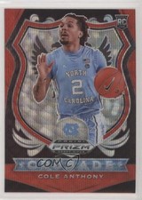 2020-21 Panini Prizm Draft Picks Crusade Ruby Wave Prizm Cole Anthony #89 07sj