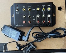 Niles AVDA-3 Audio Video Distribution Amplifier with 15v AC Adapter