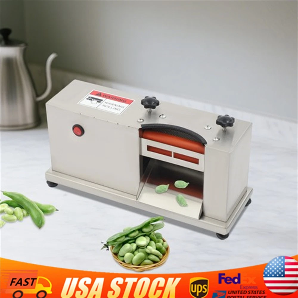 Electric Bean Sheller Pea Peeling Machine Commerce Peeler for Restaurant Kitchen