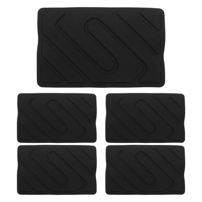  5 Pcs Verstärkungspflaster Für Automatten Reparaturflicken Kfz-Bodenteppiche