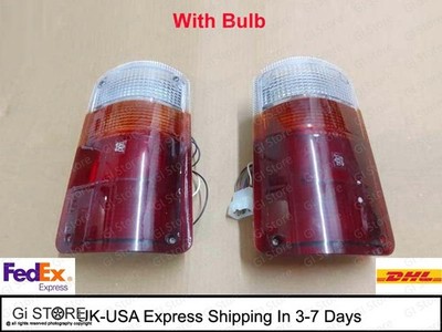Rear Light Pair TATA Telcoline TelcoSport 2002-2007 Tail Lamp With Bulb RH LH