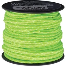 Atwood Rope MFG D-Loop Cord Glow 100 ft Many Applications - 100S18 NEON GREEN