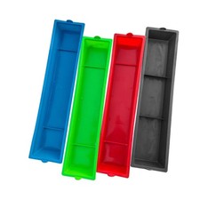 4 Pack Hanging Feeders for Chicken Duck Quail Pigeon Plastic Food Dispenser