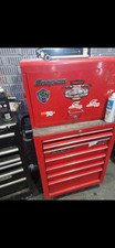 Snap On Top and Bottom Box Roll Cab Toolbox with tools