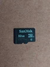 SanDisk 32GB microSDHC Class 4 UHS-I Memory Card SDSDQM-032G Bulk New