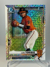 2021 1st Bowman Chrome Mojo Luis Toribio Refractor