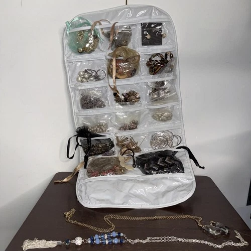 30+ Pieces Of Vintage Costume Jewelry:Necklaces, Earrings, Bracelets, Pendants