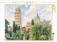 Calvendo Puzzle Der Schiefe Turm Von Pisa | 1000 Teile Lege-GrößE 64 × 48 Cm Fot