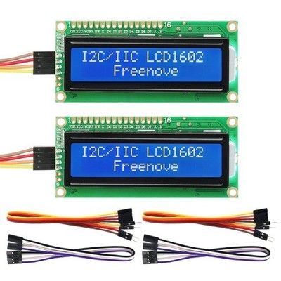 LCD 1602 Display Modul 16x2 Zeilen I2C IIC Interface für Arduino Raspberry Pi