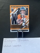 2025 Panini Donruss Elite - Spellbound Bo Nix #28 Orange /199