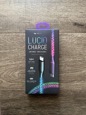 Lucid - LED 3.2' USB-C Cable - Brand New