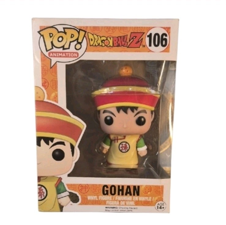 Figura Vinilo Funko × Dragon Ball Z GOHAN Funko POP - Rojo y Amarillo.