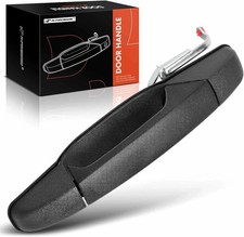 Rear Left Exterior Door Handle Black 2007-2014 Chevy Tahoe Suburban GMC Sierra