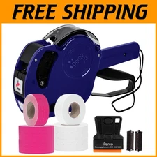 Lite Price Gun Kit with White & Pink Rolls