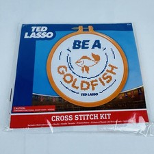 Ted Lasso Cross Stitch Kit Be A Goldfish Brand New