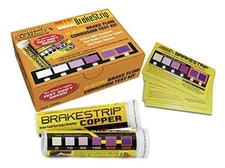  (3006-B) Brake Fluid Test Strip Kit, 100 Test Strips and 100 Rating Cards, 