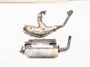 17-21 Can Am Defender XT HD8 Rear Exhaust Manifold & Muffler Exhaust System Pipe