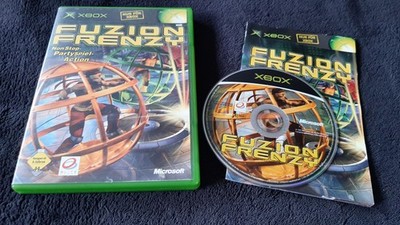 MICROSOFT XBOX CLASSIC Fuzion Frenzy Komplett mit Anleitung CIB
