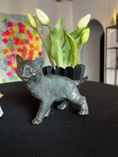 Bronze Katze Stehend Zum Outlet Preis