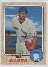 2017 Topps Heritage High Number Joe Biagini #585 0w8