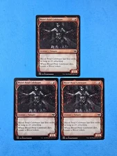3x Blood Petal Celebrant Creature Vampire Crimson Vow Mtg Magic Card Showcase