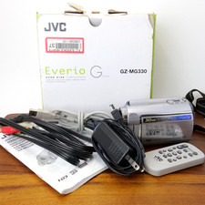 JVC Everio GZ-MG330 Camcorder 35x Zoom 30GB HDD Video Camera Tested W/ Box