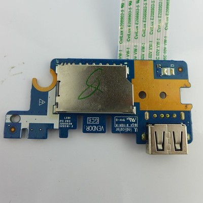 ORIGINAL HP 250 G6 USB Port  Buchse Schnittstelle Board TPN-C129  