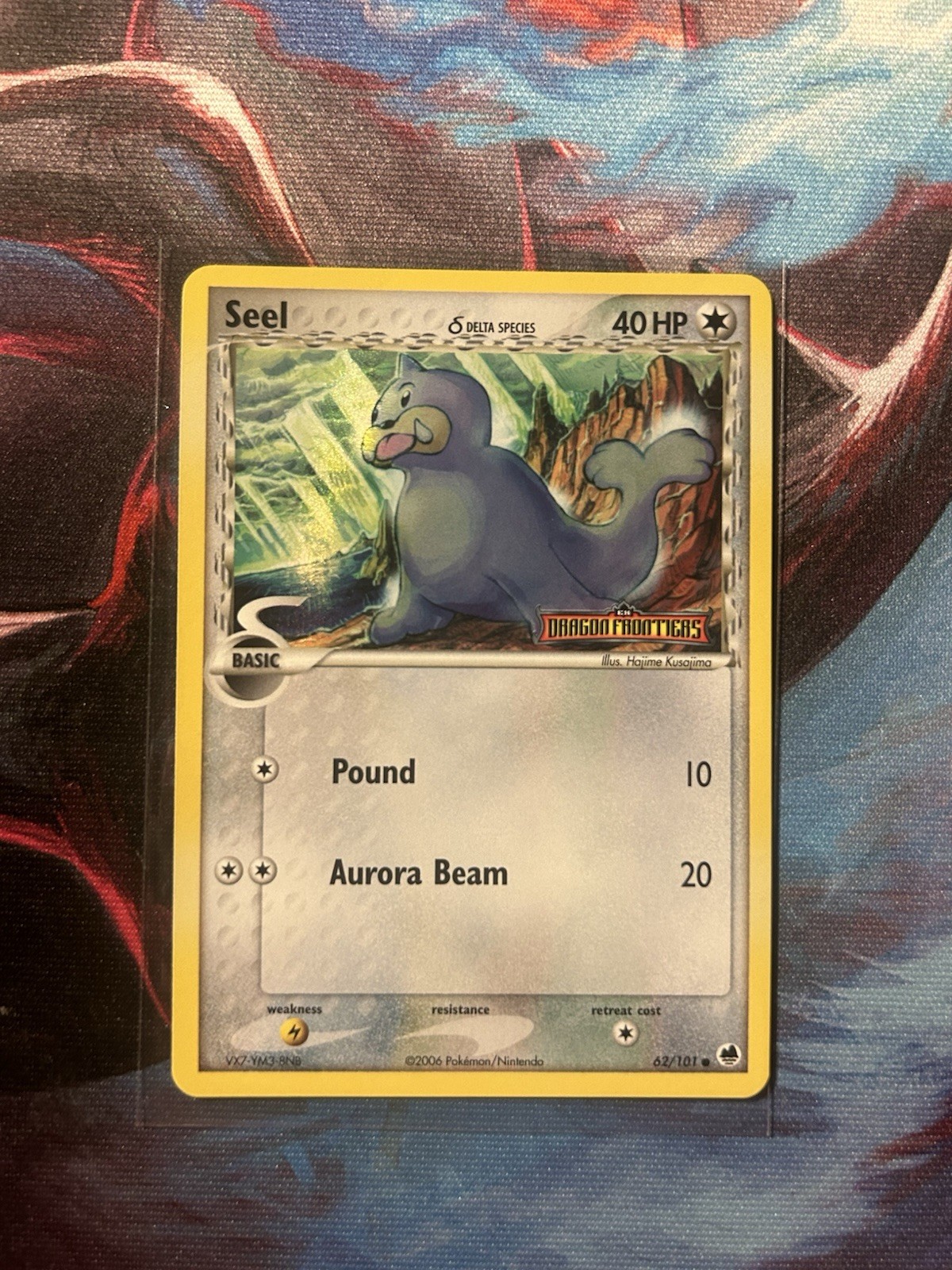 Seel (Delta Species) 62/101 Dragon Frontiers Reverse Holo