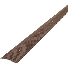 M-D Building Products 2 In. X 36 In. Forest Brown Aluminum Carpet Trim with