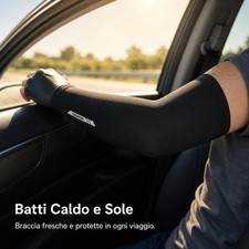 Manicotti Estivi UPF 50+ per Ciclismo e Sport Rinfrescanti, manicotto braccio