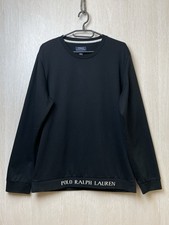 POLO Ralph Lauren Men's Cotton Blend Sweatshirt Pullover Crew Neck Black Size L
