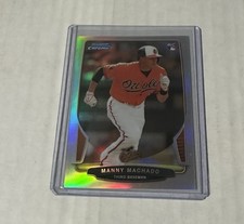 2013 Bowman Draft Chrome Manny Machado Refractor Rookie
