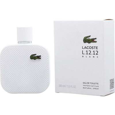LACOSTE L.12.12 BLANC by Lacoste (MEN) - EDT SPRAY 3.3 OZ