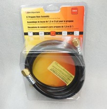 MR HEATER F276148 Propane Hose Assembly 5ft 9/16" LH Female Pipe Thread