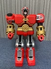 Vintage  Power Rangers Vintage 5" Red Battle Zord Zeo Megazord Bandai 1996