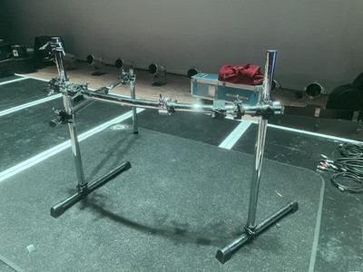 Dixon Drum Rack, Dixon & Gibraltar Klemmen + Koffer