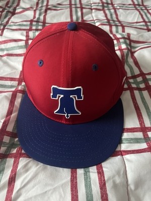 Used new era  Phillies Bell Hat Size 7-1/2 (new Era Logo Coming Off The Side)