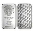 1 oz Sunshine Mint Silver Bar – .999 Fine Pure Silver Bullion
